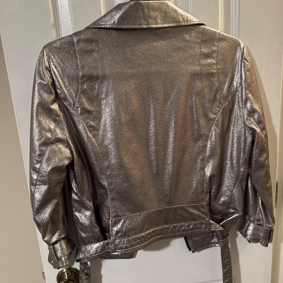 Metallic Bomber Jacket S - Picture 2 of 2